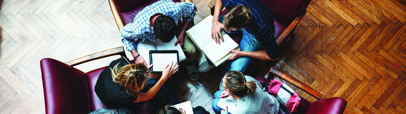 Group of people working together