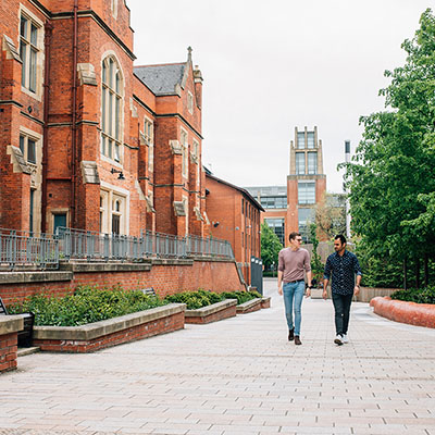 The Lanyon building and the McClay library