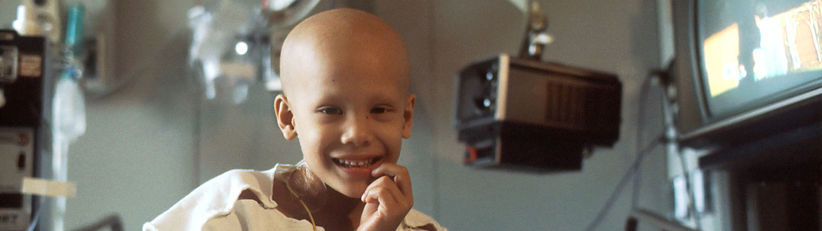 Young Cancer patient in Hospital
