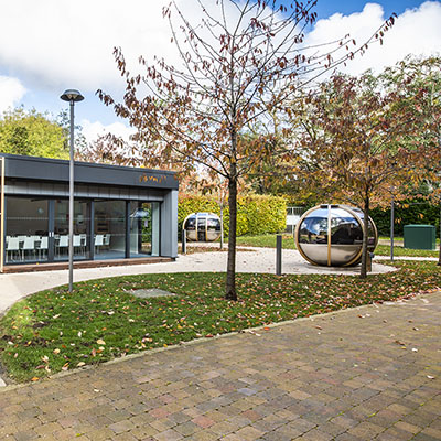 Study area at Riddel Hall