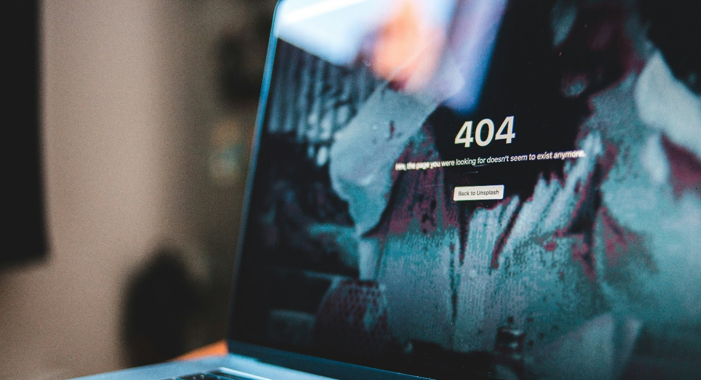 404 error page on MacBookPro