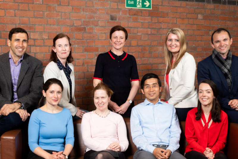 Group Photo of some Work Colleagues at Queen's