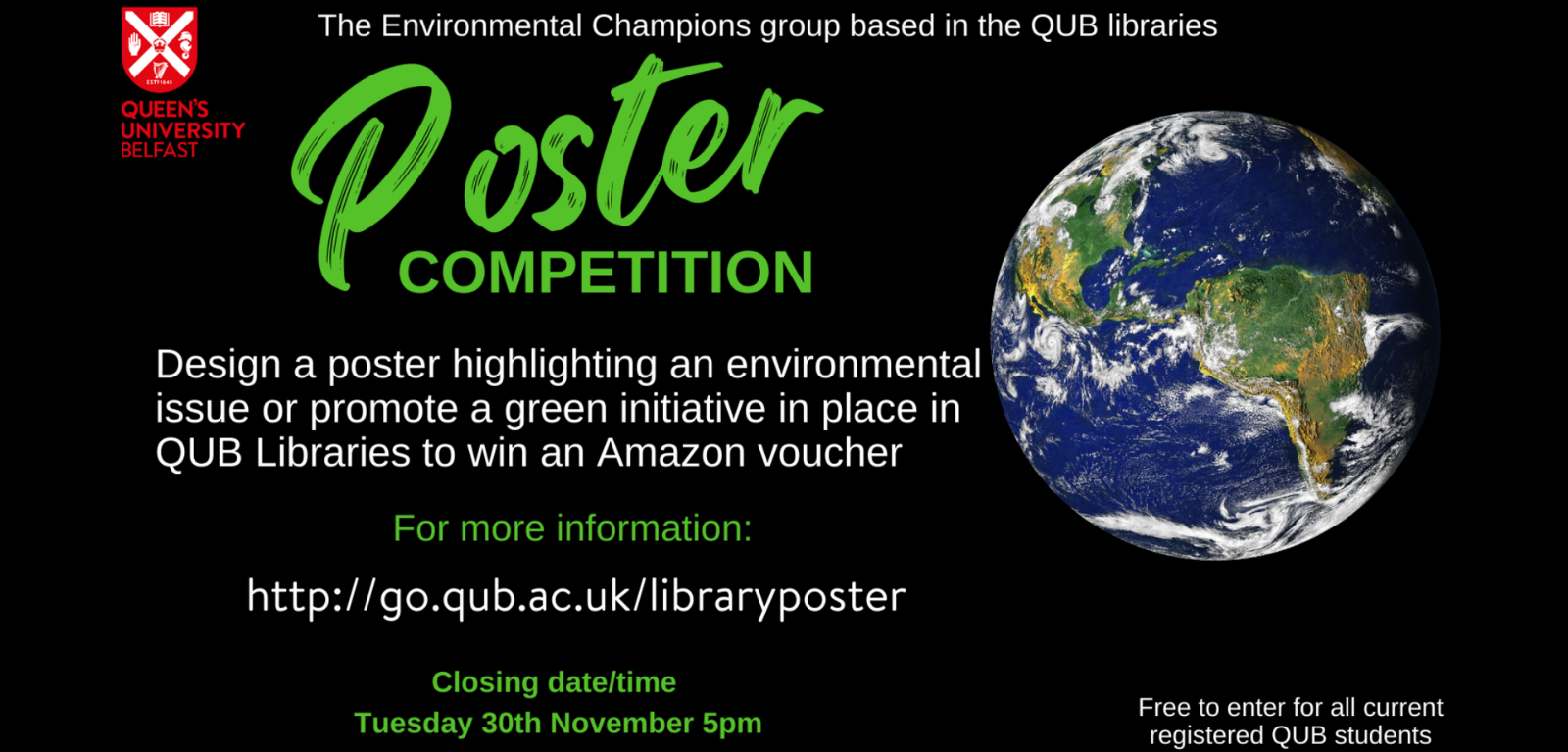 IS Environmental Champions Poster Competition
