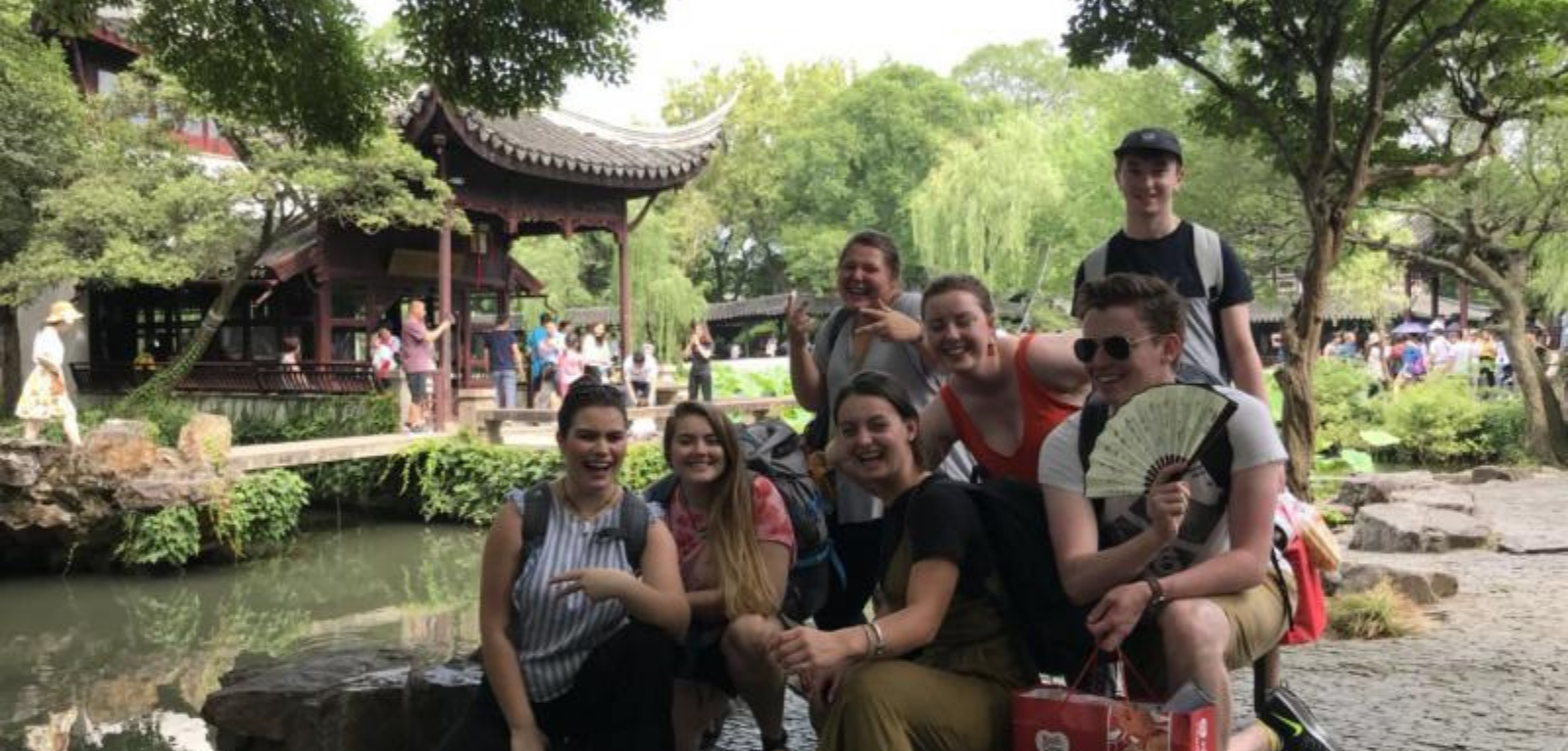 students in Shanghai on a Generation UK-China Internship