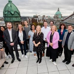 group shot of people at real world challenge climate change event