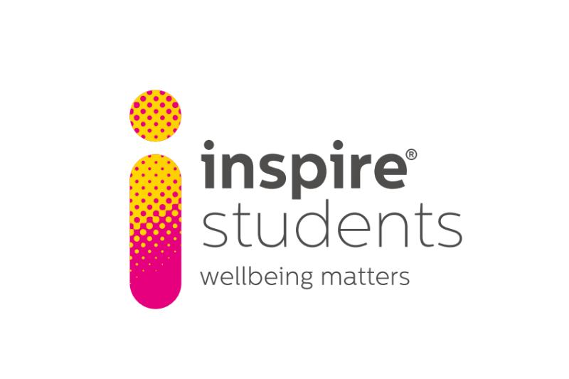 Image shows Inspire Students logo