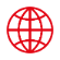 Image shows a globe icon