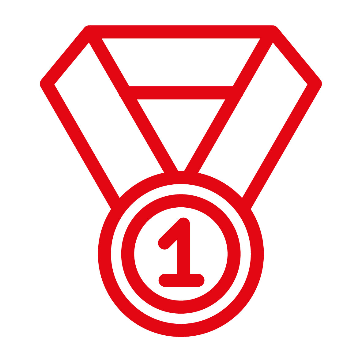 Image shows an icon of a 1st Place Medal