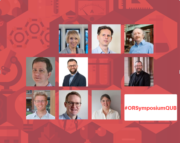A collage of speakers at the Open and Responsible Research Symposium, QUB