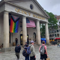 Quincy Market front of building