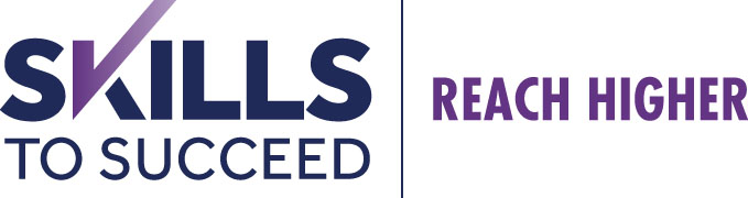 Department for Employment and Learning Skills to Succeed Reach Higher logo