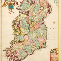 Map of Ireland from Ewart Map  Collection