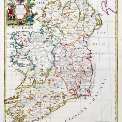 Map of Ireland from Ewart Map  Collection