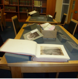 McClay Library - Special Collections Reading Room, Hart Collection display