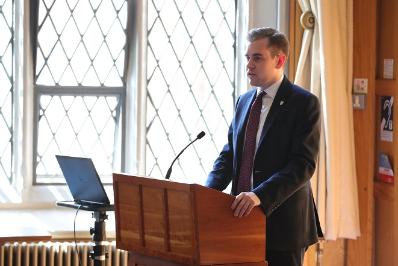 Queen's Graduates' Association President Fergal McFerran