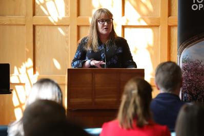 Scholarships and Awards Group Chair Professor Eileen Murphy