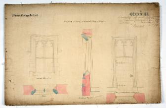 Windows and Doors of the ground story of the Tower, June 1847