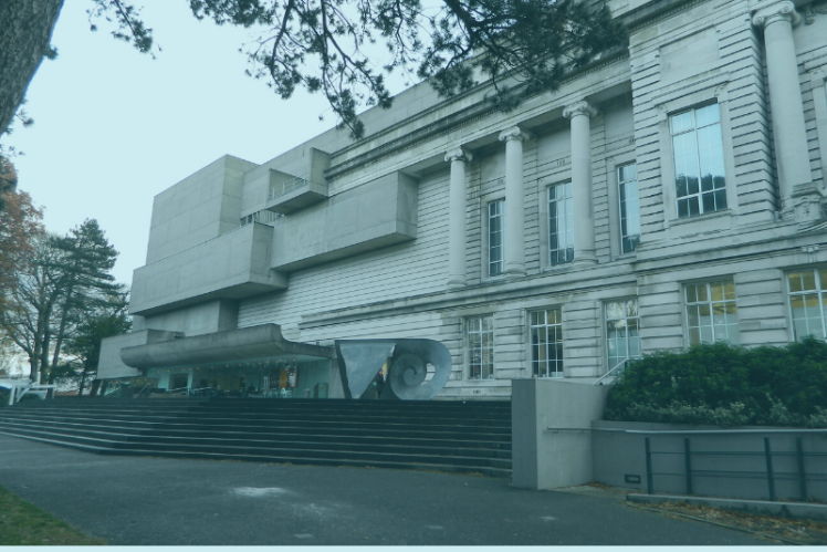 the front entrance of the ulster museum