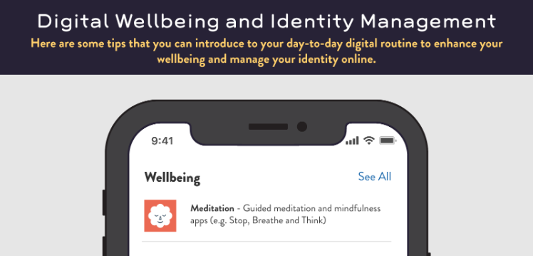 Digital Wellbeing Infographic screenshot