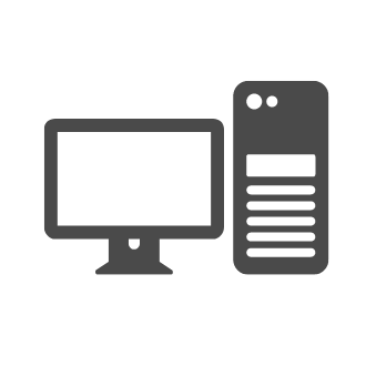 Icon for E-Resources, computer screen and mobile phone