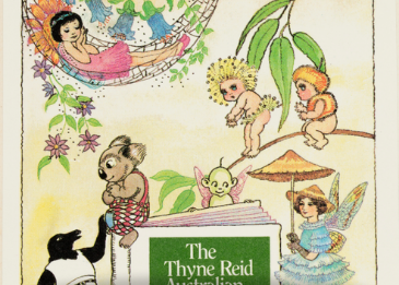 Page from a Children's book from the Thyne Reid Australian Collection.