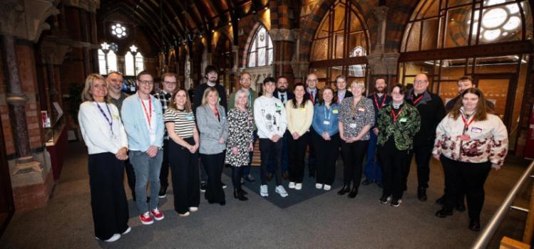Participants gather for the Inclusive Employment Scheme Event