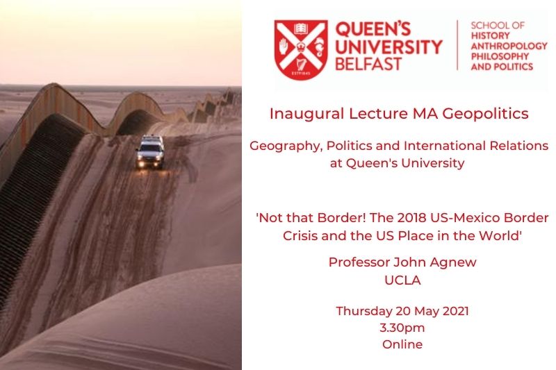 Inaugural Lecture MA Geopolitics 20 May 2021 UCLA