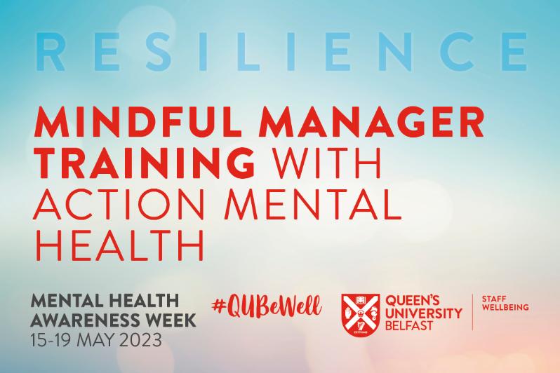 Image reads: Mindful Manager Training with Action Mental Health
