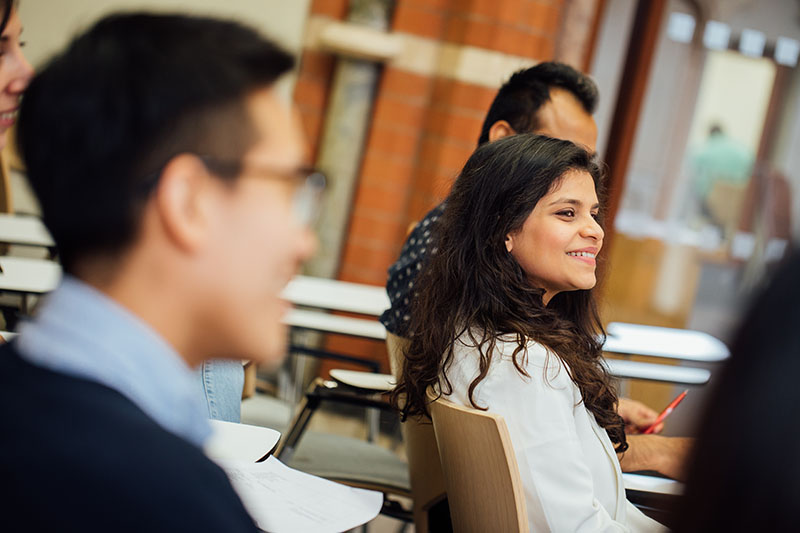 Female student in Graduate School