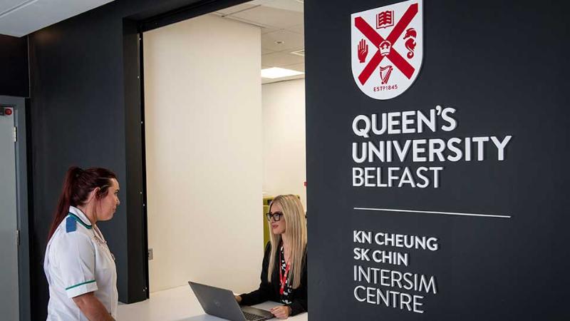 Reception at the Intersim centre