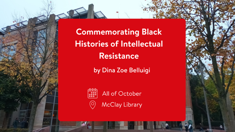 Commemorating Black Histories event