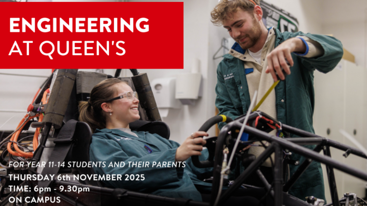 Two Queen's Engineering students