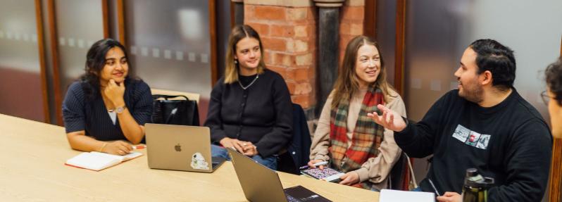 Students int eh graduate school