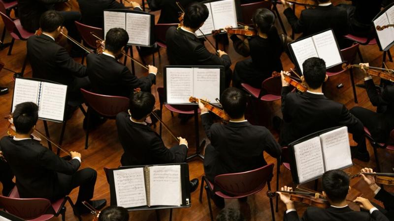 Orchestra performance