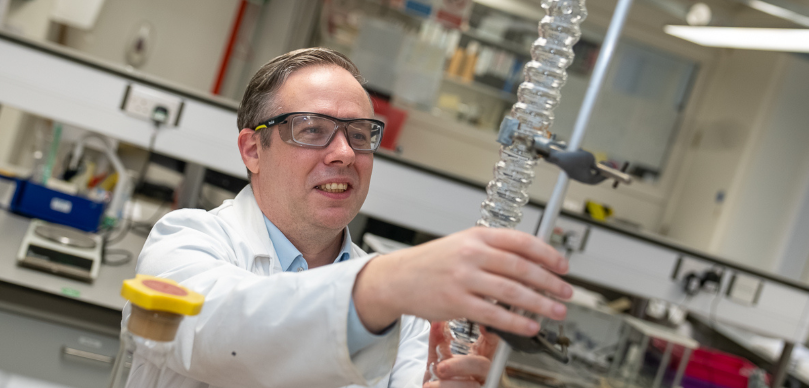 Dr Kevin Morgan from the School of Chemistry and Chemical Engineering at Queen's