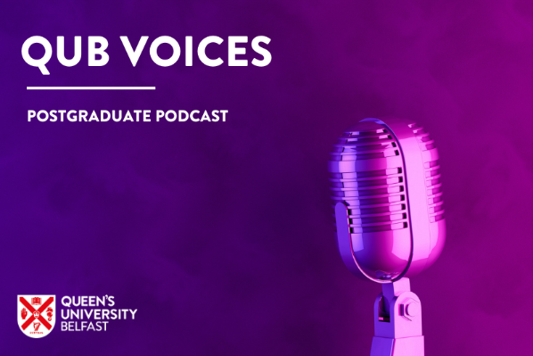 QUB voices podcast thumbnail