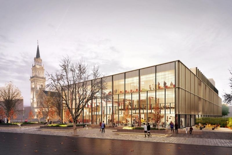 Image of the proposed new student centre
