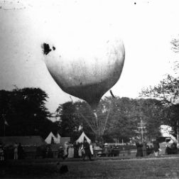 Hot air balloon 1894 fair