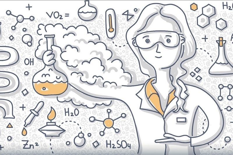 Chemistry cartoon