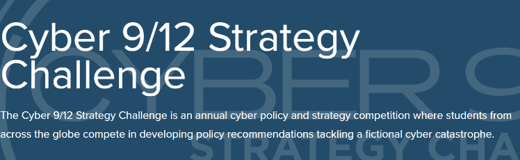 Cyber Strategy Challenge