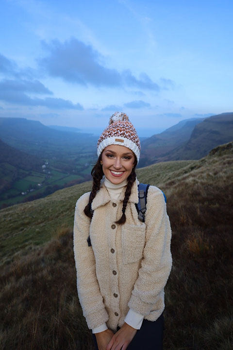 Madelyn in Glenariff Forest Park