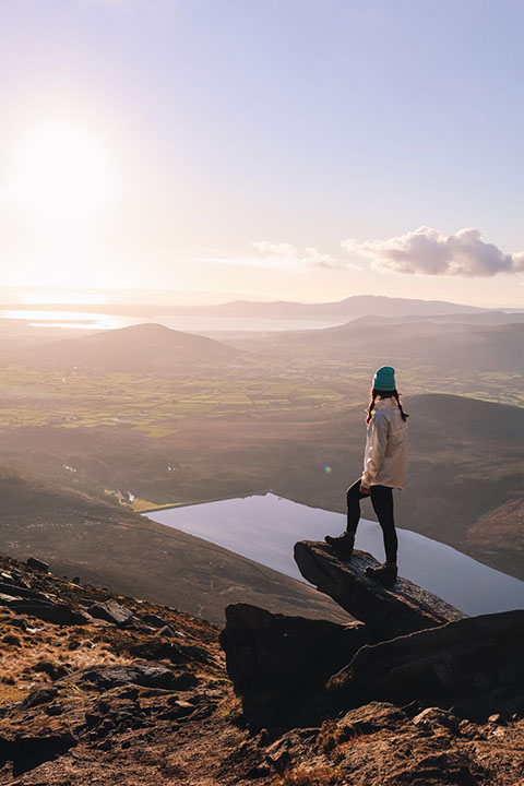 Madelyn on Slieve Binnian