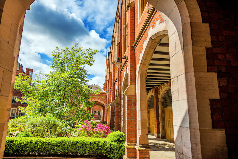 The Quad in sunshine