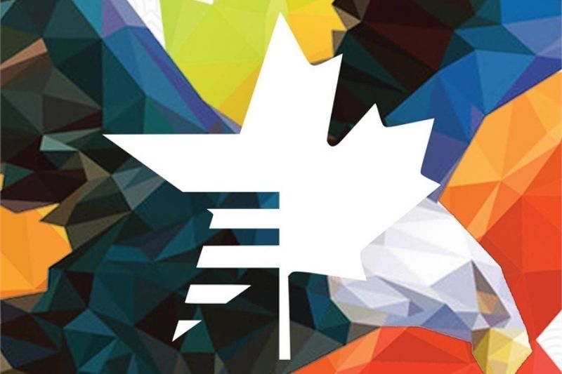 Canadian and American society logo