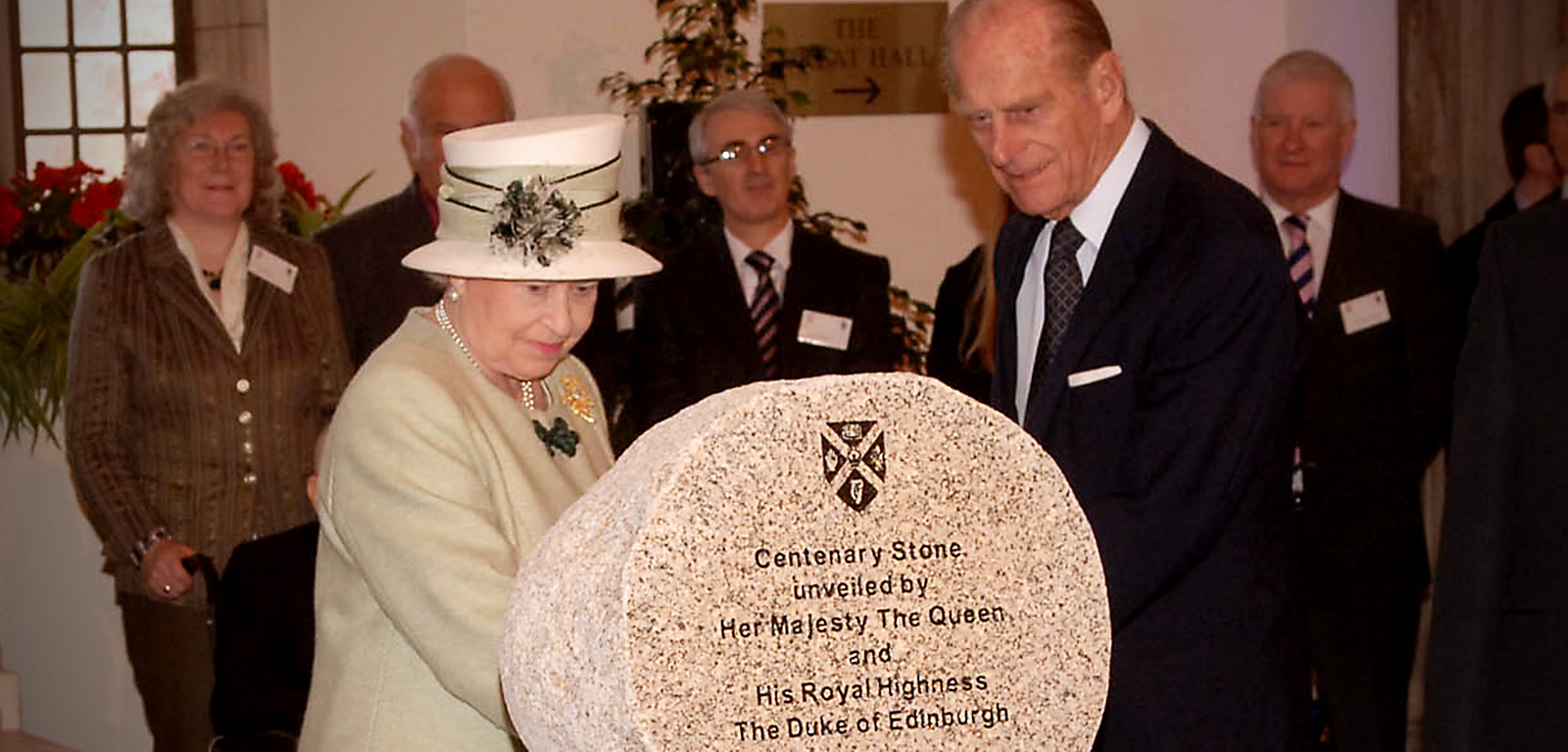 Duke of Edinburgh, Centenary stone