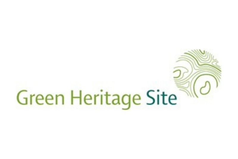 Green heritage site logo