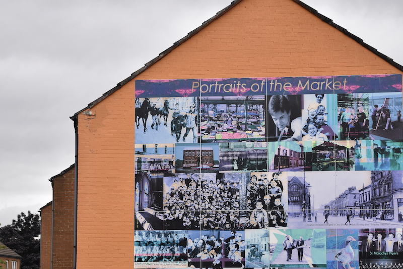 Mural from the Markets area, Belfast