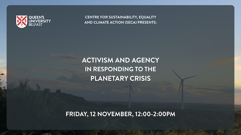 COP26 event slide 17 activism