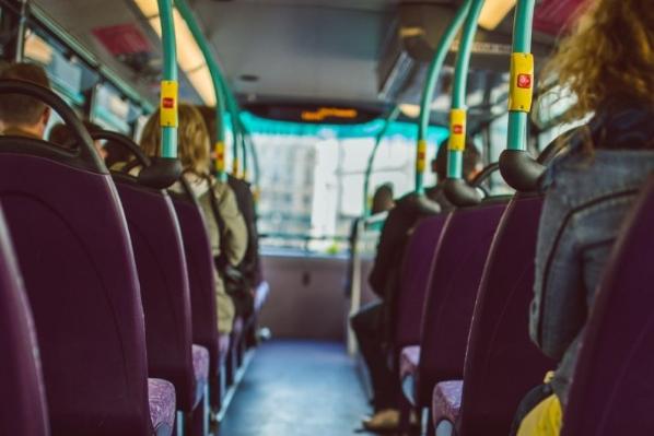People on a bus