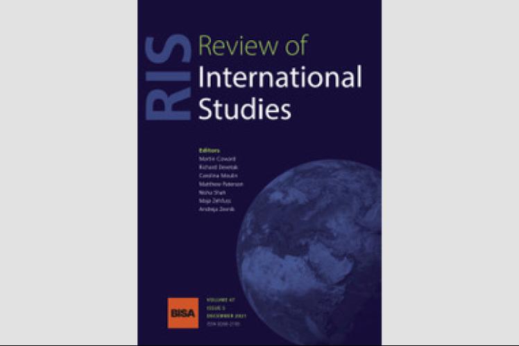 Journal cover for the Review of International Studies